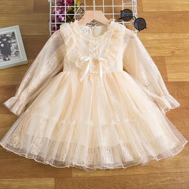 Spring Sequins Dress Kids